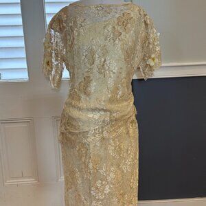 Neiman-Marcus Vintage two-piece dress
